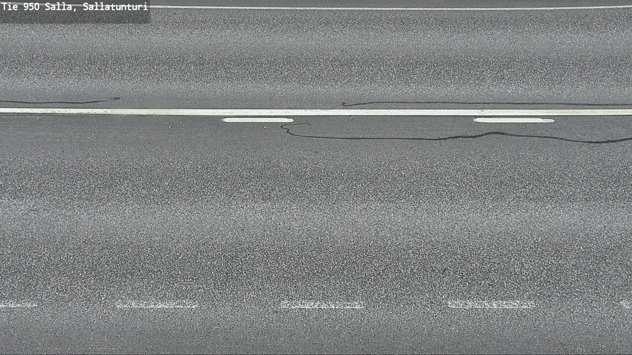 Weather Camera Image Road 950 Salla, Sallatunturi, Salla, Lappi