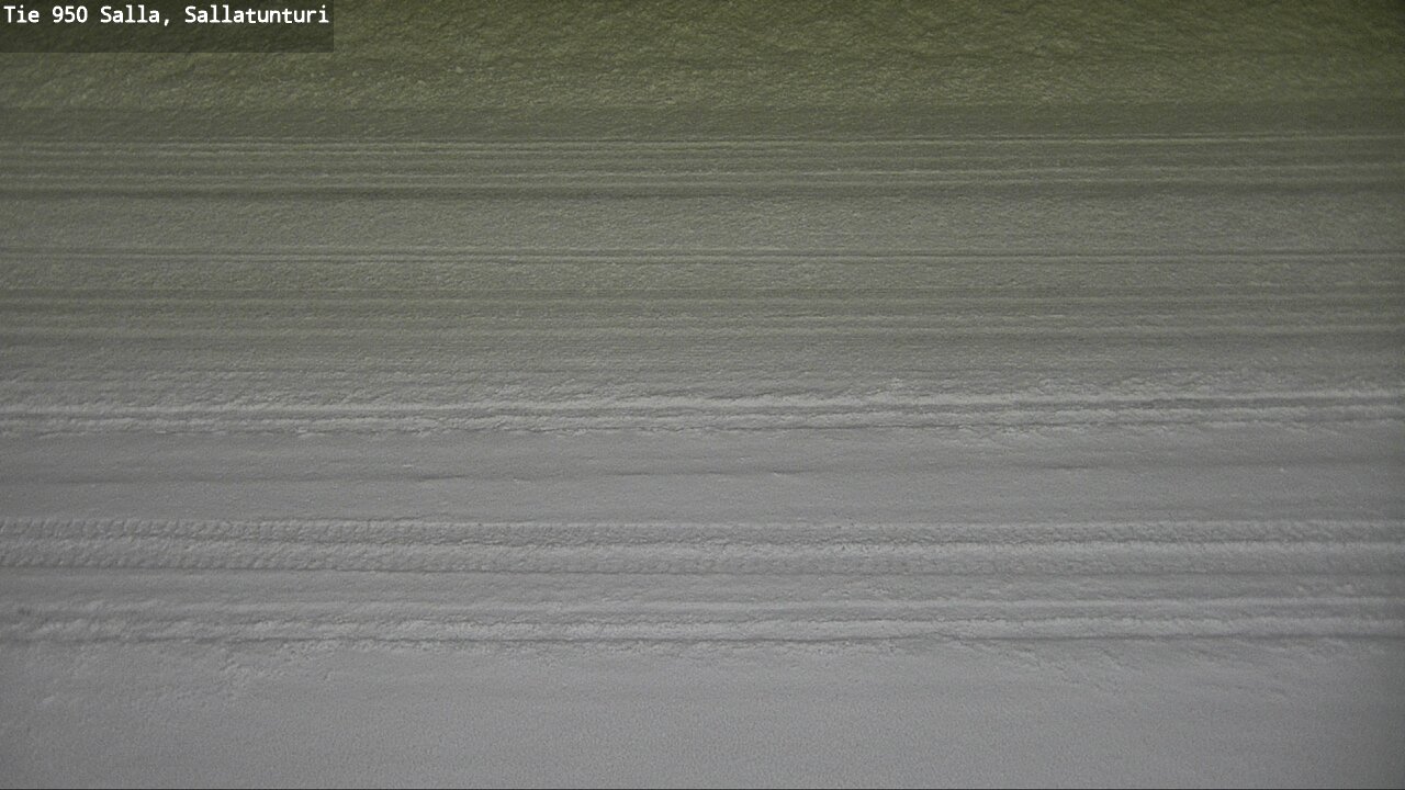 Weather Camera Image Road 950 Salla, Sallatunturi, Salla, Lappi