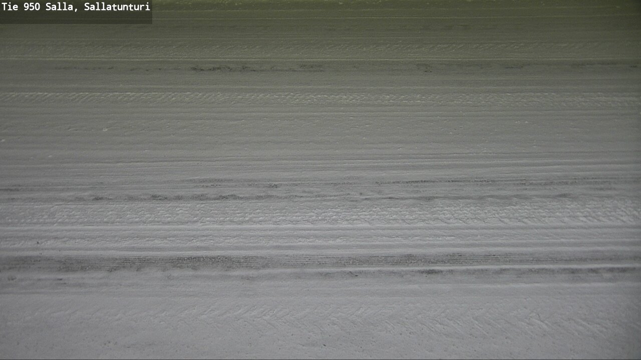 Weather Camera Image Road 950 Salla, Sallatunturi, Salla, Lappi