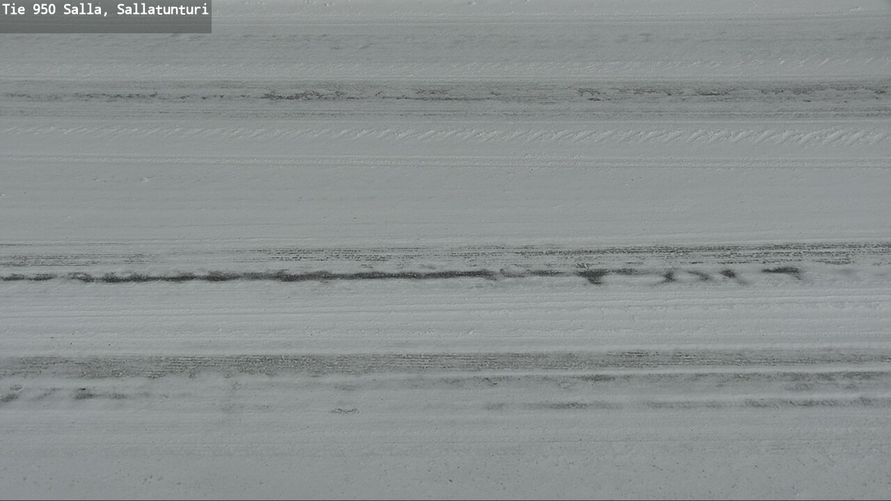 Weather Camera Image Road 950 Salla, Sallatunturi, Salla, Lappi