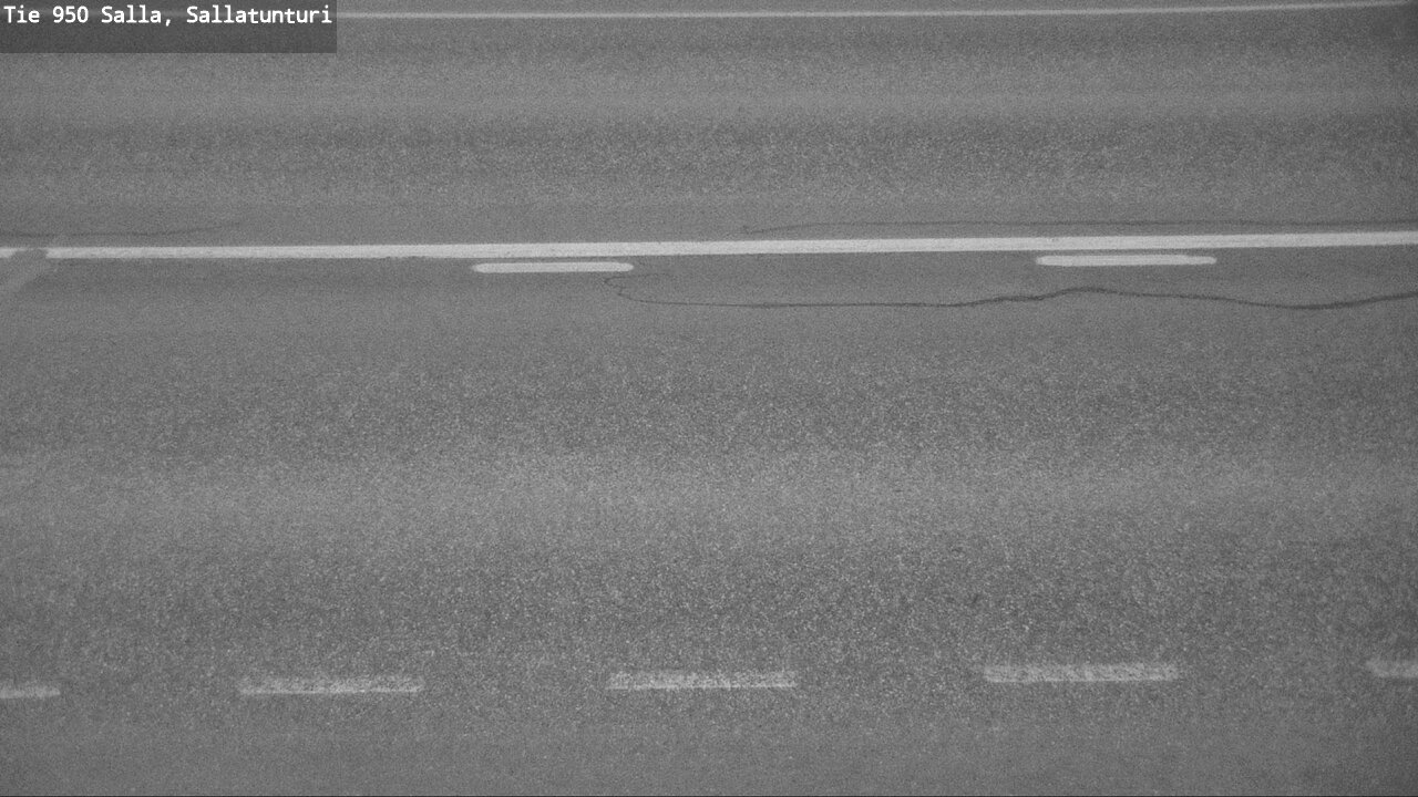 Weather Camera Image Road 950 Salla, Sallatunturi, Salla, Lappi