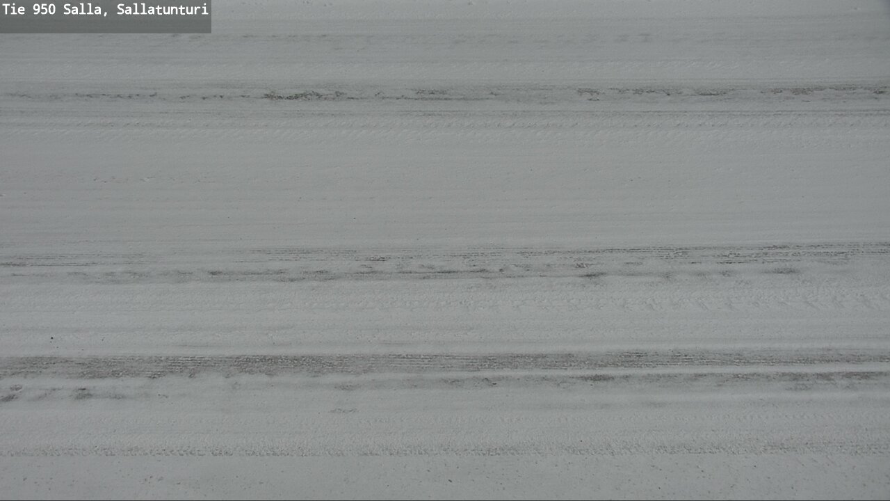Weather Camera Image Road 950 Salla, Sallatunturi, Salla, Lappi