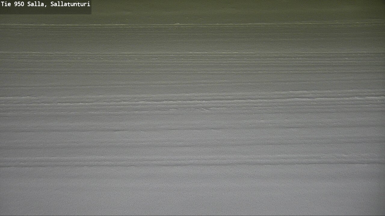 Weather Camera Image Road 950 Salla, Sallatunturi, Salla, Lappi