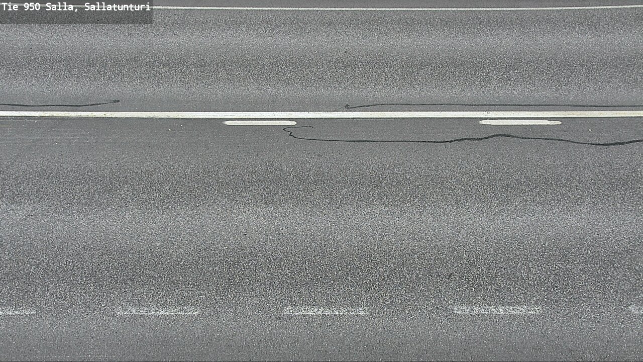 Weather Camera Image Väg 950 Salla, Sallatunturi, Salla, Lappi