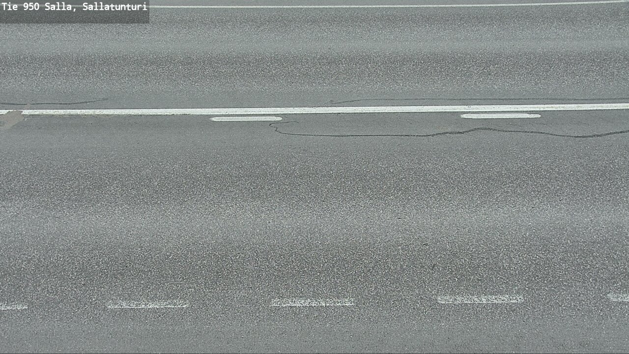 Weather Camera Image Väg 950 Salla, Sallatunturi, Salla, Lappi