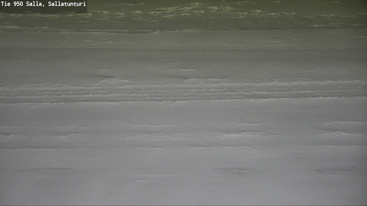 Weather Camera Image Road 950 Salla, Sallatunturi, Salla, Lappi
