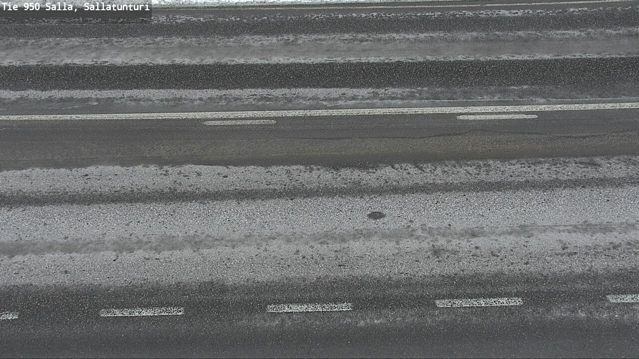 Weather Camera Image Road 950 Salla, Sallatunturi, Salla, Lappi