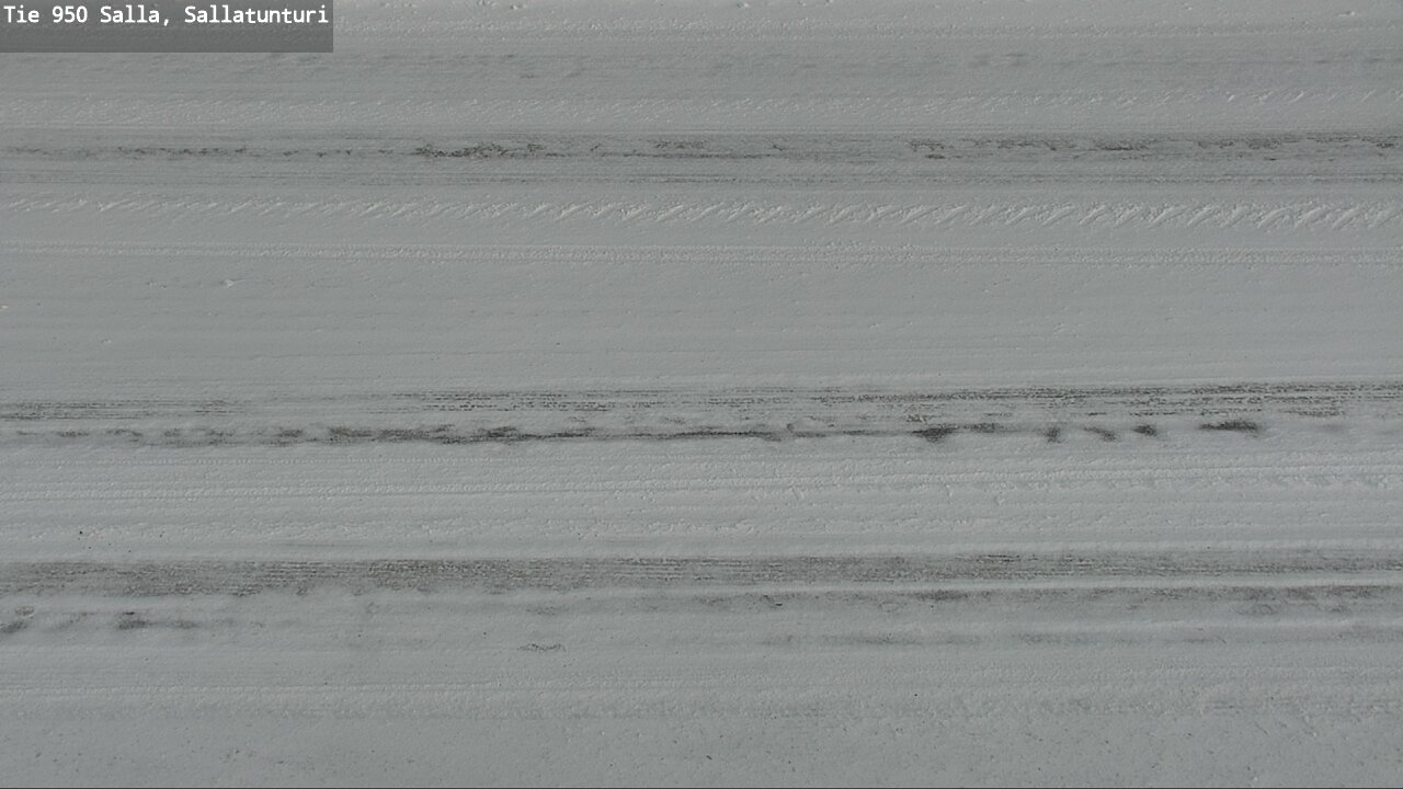 Weather Camera Image Road 950 Salla, Sallatunturi, Salla, Lappi