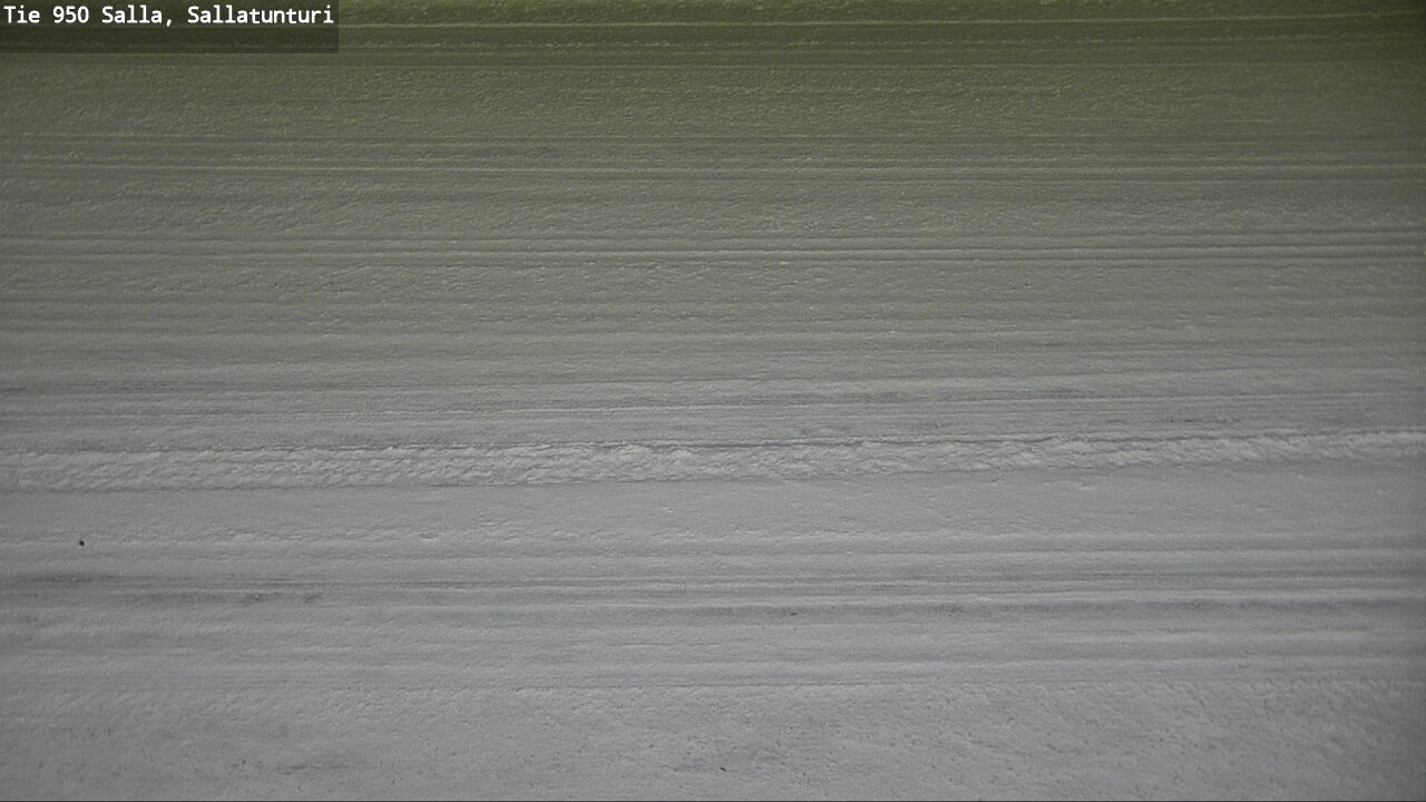 Weather Camera Image Road 950 Salla, Sallatunturi, Salla, Lappi