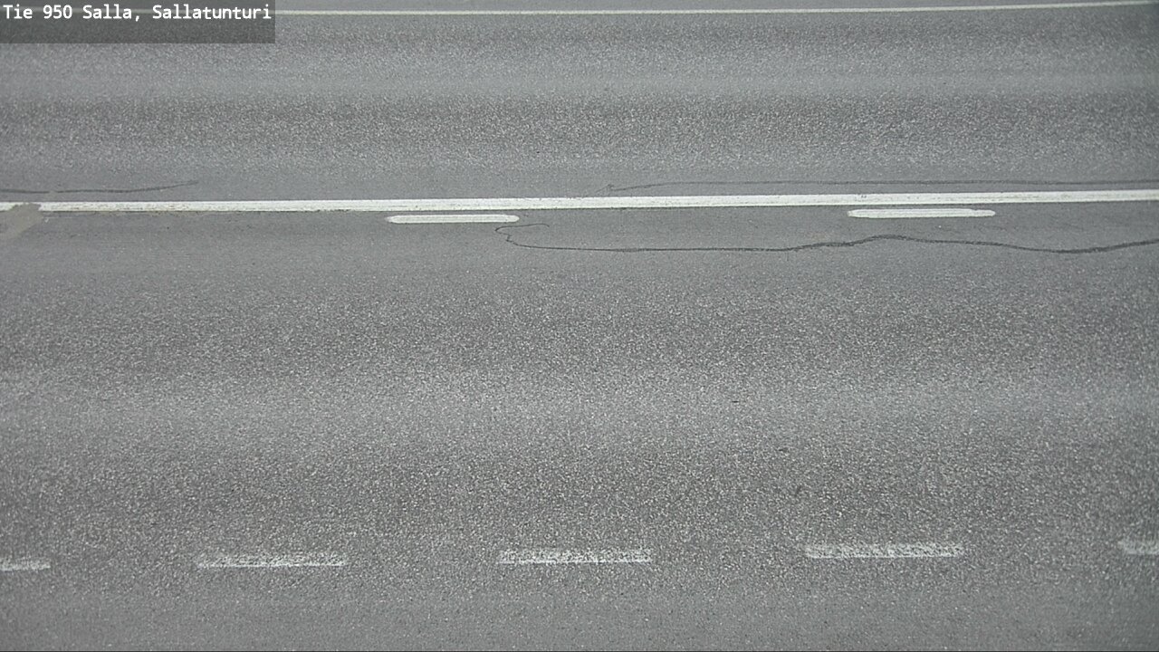 Weather Camera Image Road 950 Salla, Sallatunturi, Salla, Lappi