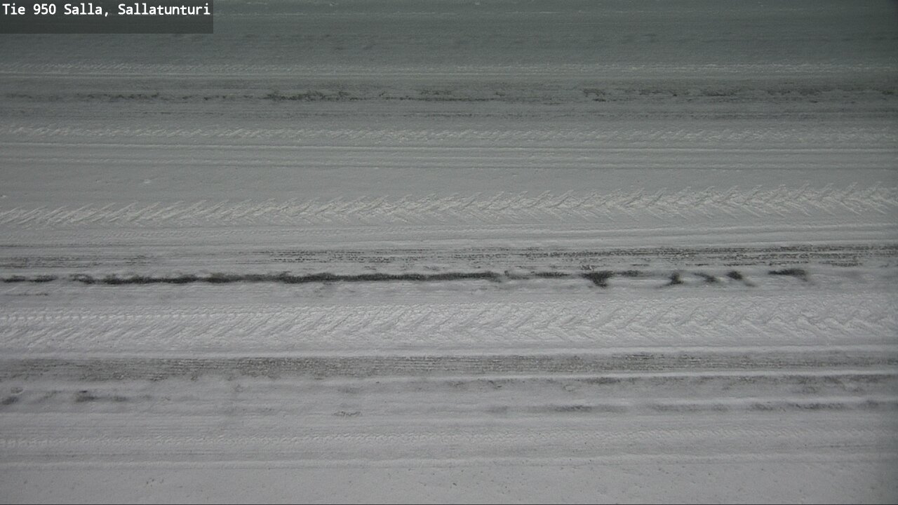 Weather Camera Image Road 950 Salla, Sallatunturi, Salla, Lappi