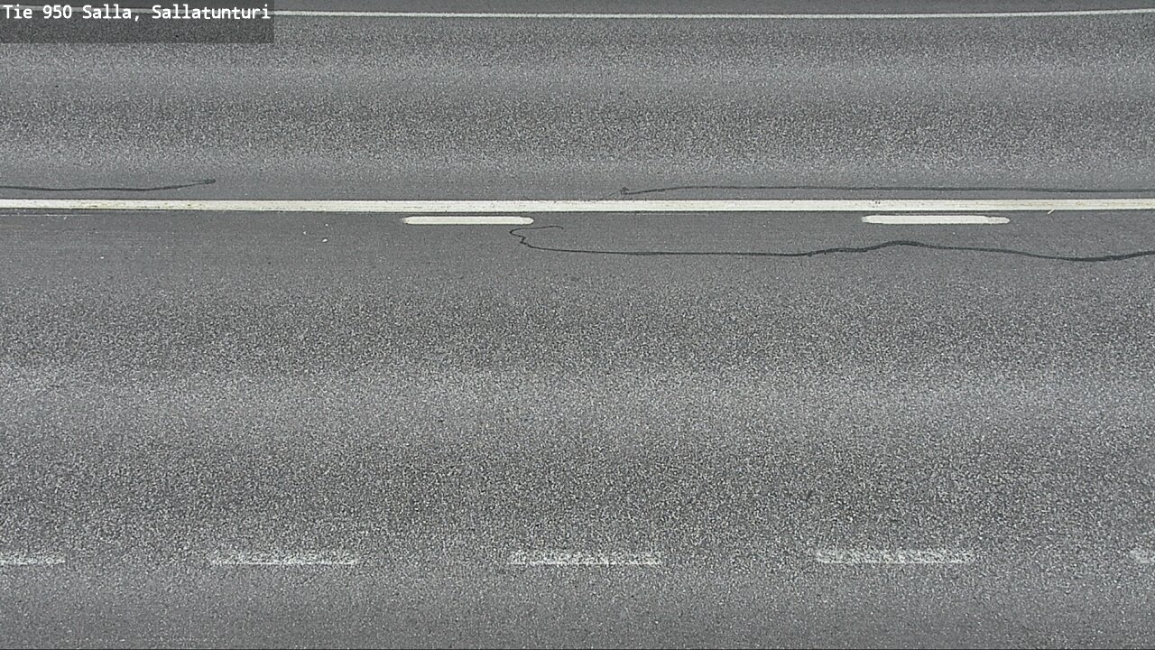 Weather Camera Image Väg 950 Salla, Sallatunturi, Salla, Lappi