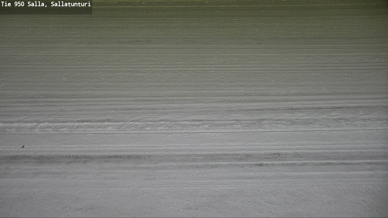 Weather Camera Image Road 950 Salla, Sallatunturi, Salla, Lappi