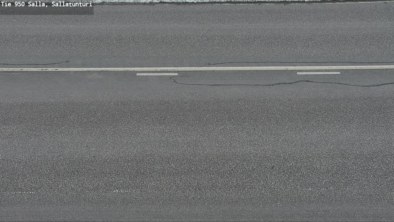 Weather Camera Image Road 950 Salla, Sallatunturi, Salla, Lappi