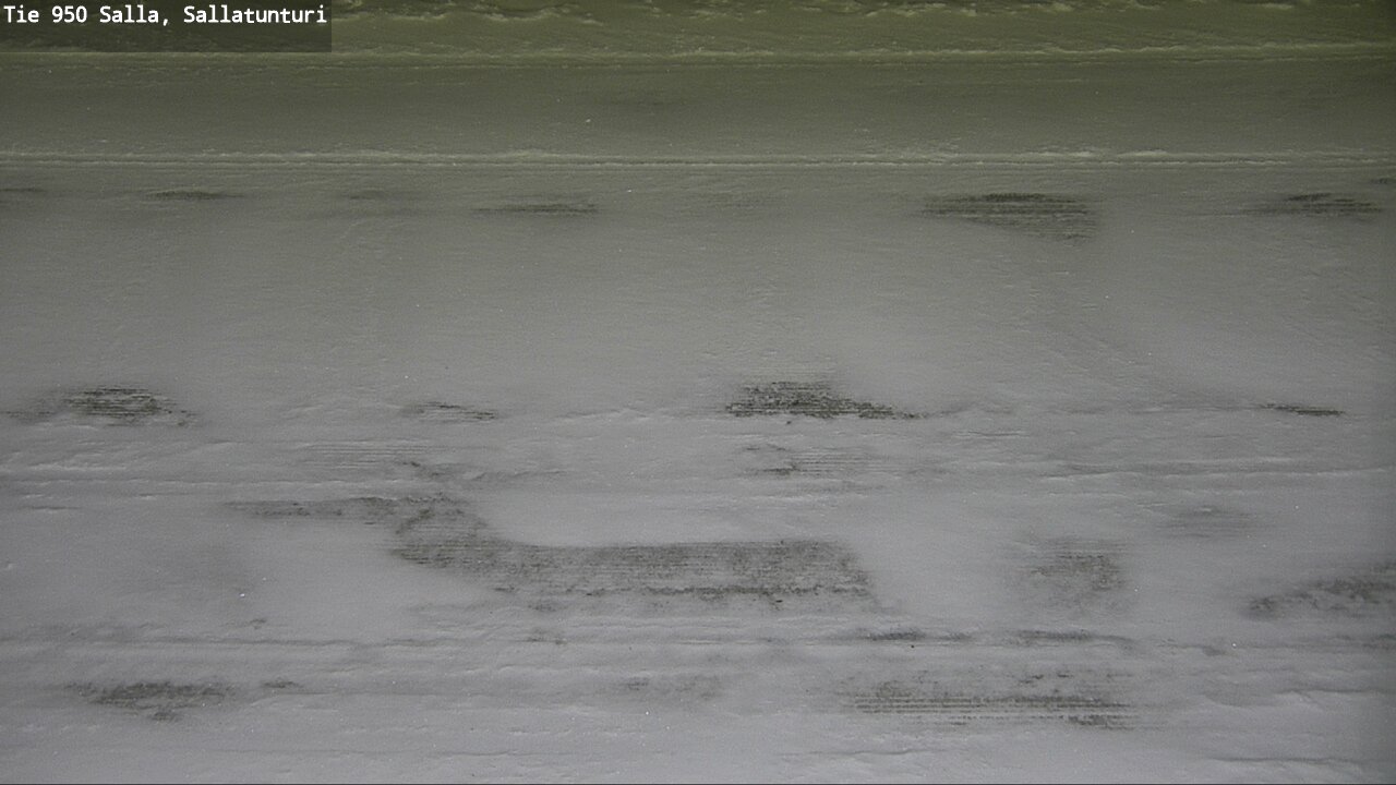 Weather Camera Image Road 950 Salla, Sallatunturi, Salla, Lappi