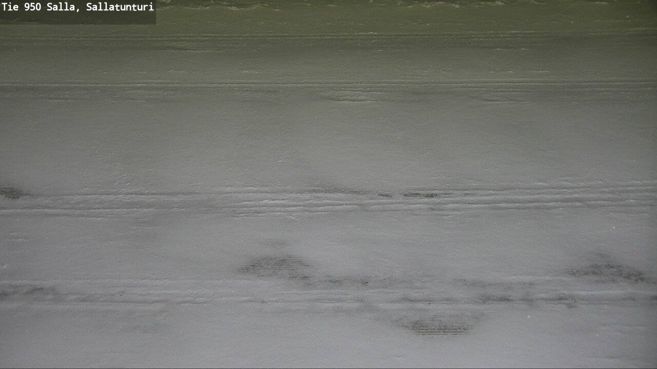 Weather Camera Image Road 950 Salla, Sallatunturi, Salla, Lappi