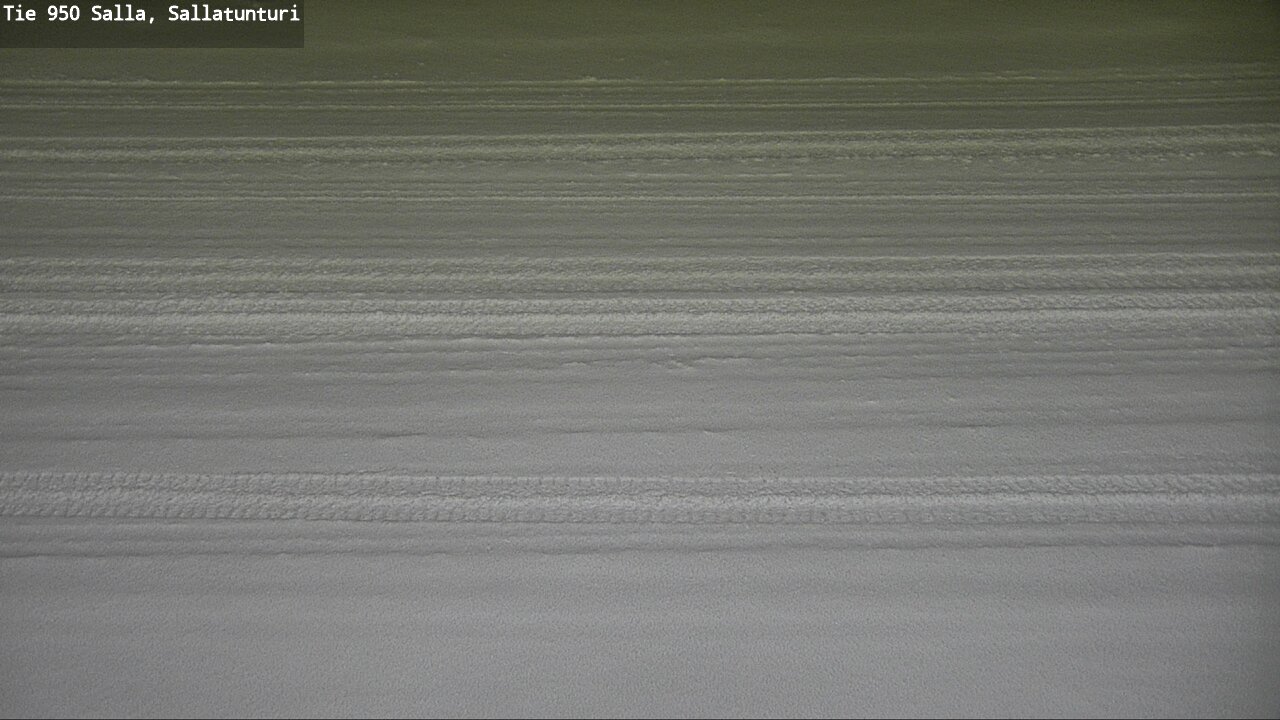 Weather Camera Image Road 950 Salla, Sallatunturi, Salla, Lappi