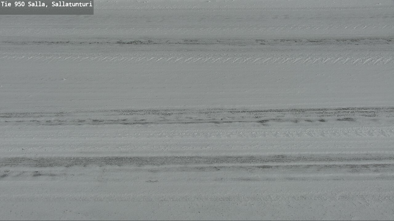 Weather Camera Image Road 950 Salla, Sallatunturi, Salla, Lappi