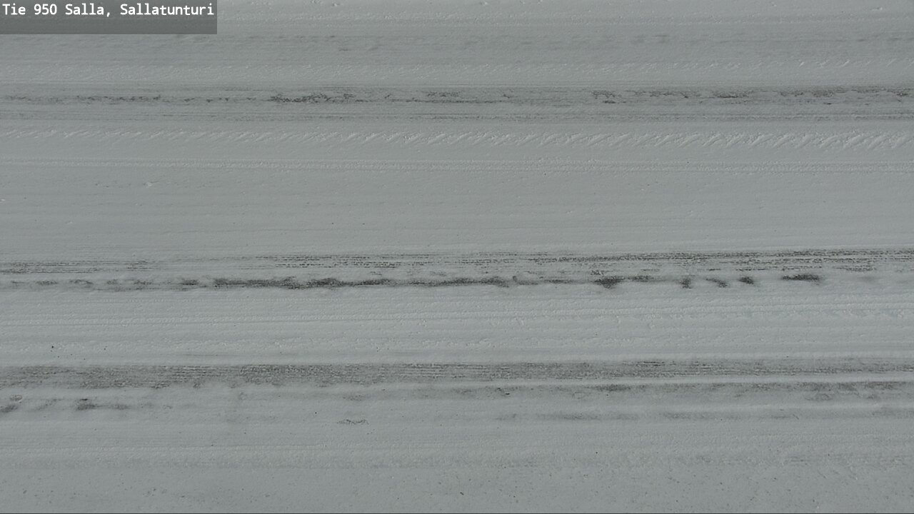 Weather Camera Image Road 950 Salla, Sallatunturi, Salla, Lappi