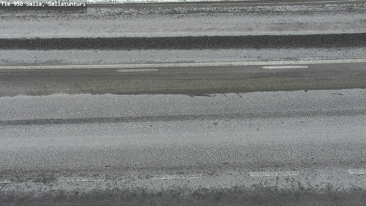 Weather Camera Image Road 950 Salla, Sallatunturi, Salla, Lappi