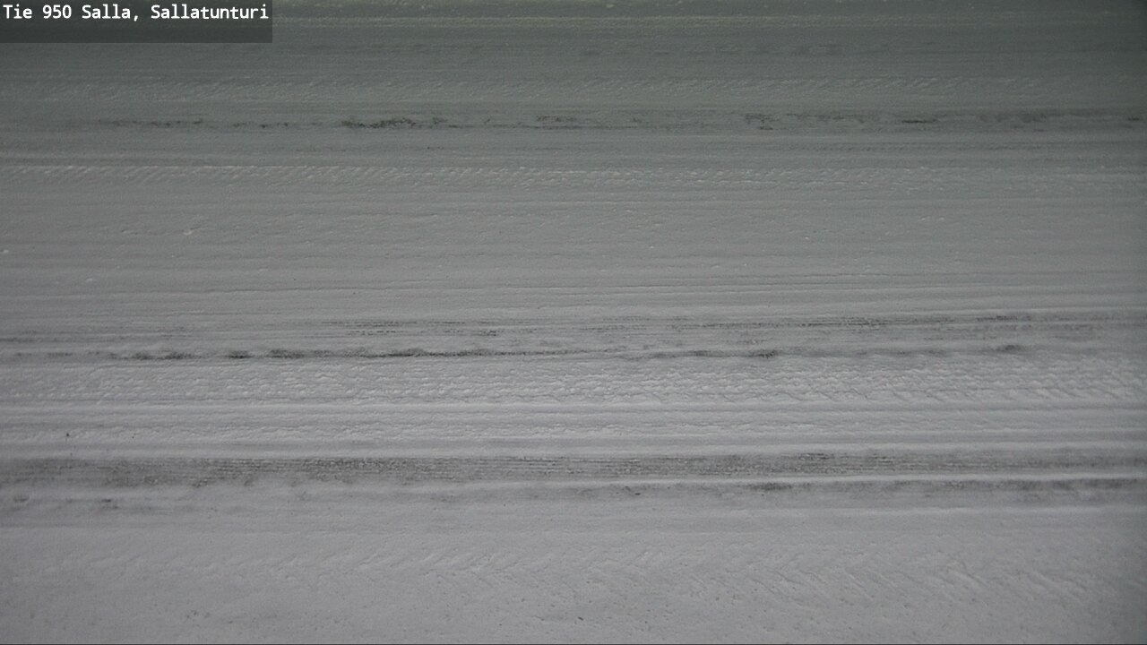Weather Camera Image Road 950 Salla, Sallatunturi, Salla, Lappi
