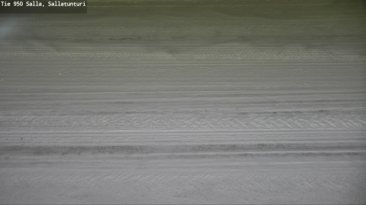 Weather Camera Image Road 950 Salla, Sallatunturi, Salla, Lappi