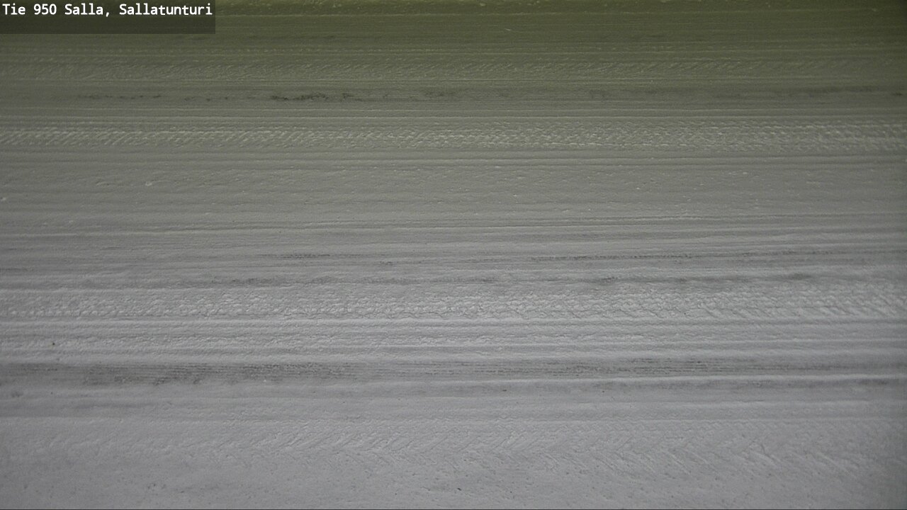Weather Camera Image Road 950 Salla, Sallatunturi, Salla, Lappi