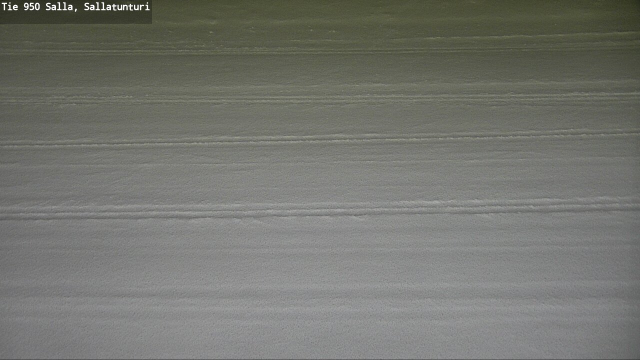 Weather Camera Image Road 950 Salla, Sallatunturi, Salla, Lappi