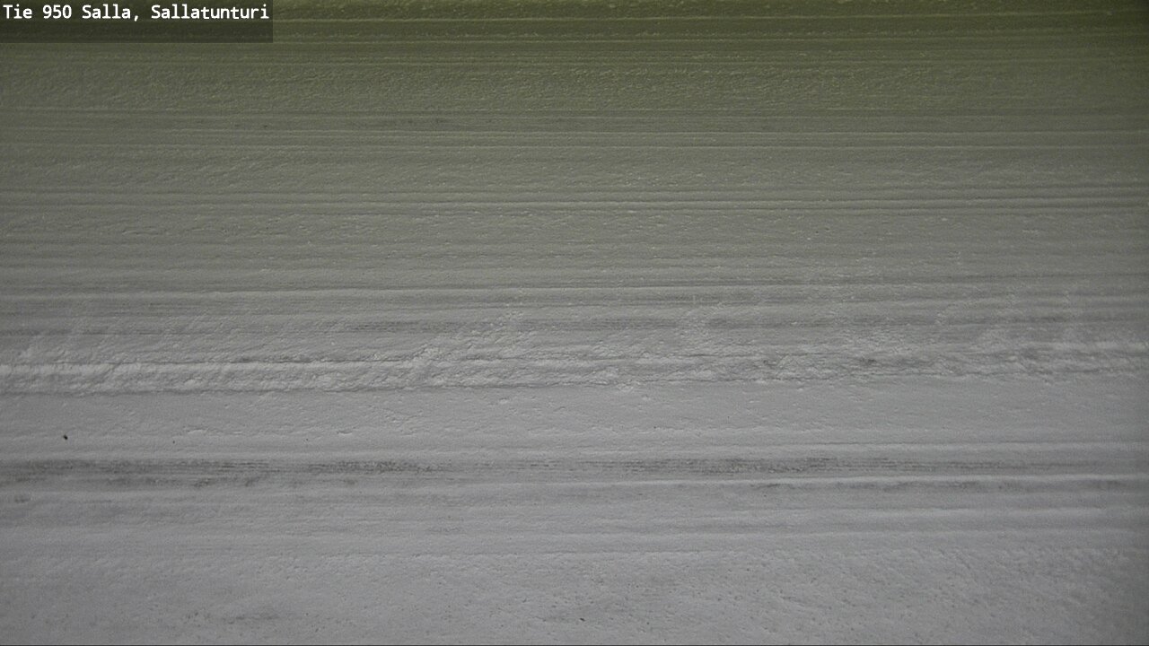 Weather Camera Image Road 950 Salla, Sallatunturi, Salla, Lappi