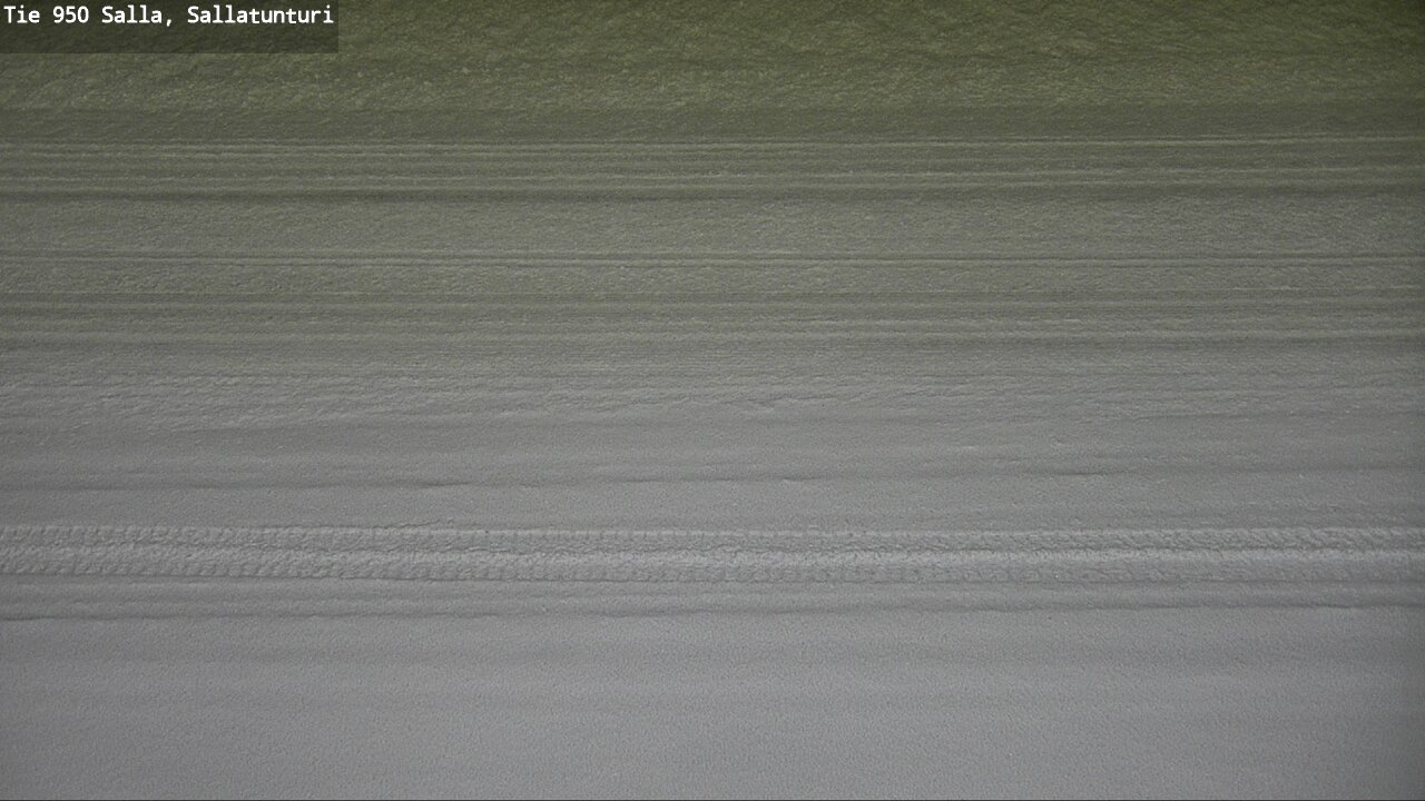 Weather Camera Image Road 950 Salla, Sallatunturi, Salla, Lappi