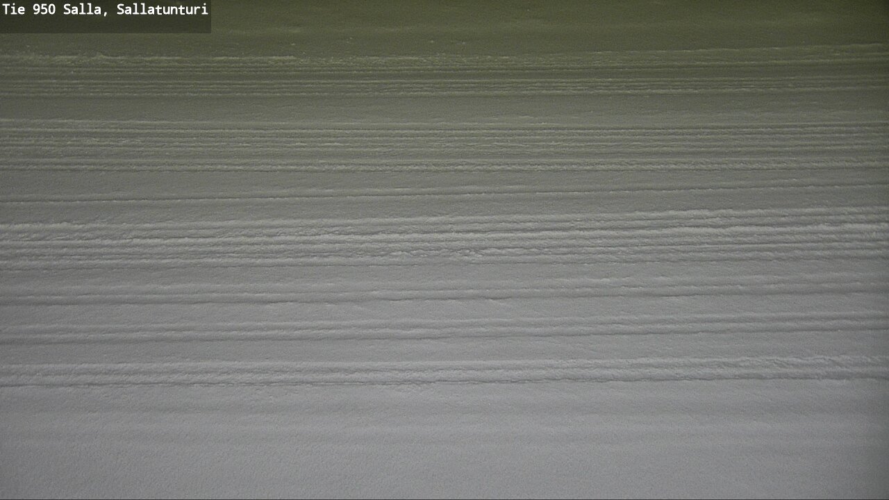 Weather Camera Image Road 950 Salla, Sallatunturi, Salla, Lappi
