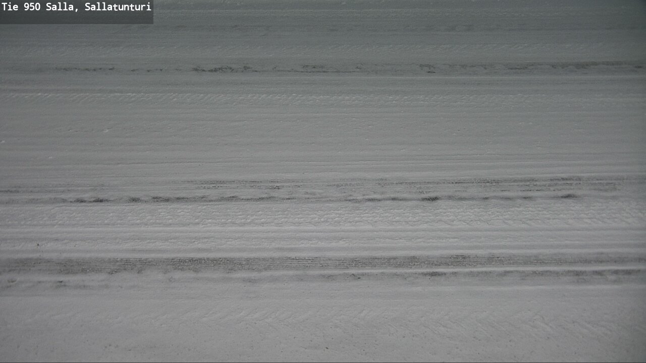 Weather Camera Image Road 950 Salla, Sallatunturi, Salla, Lappi