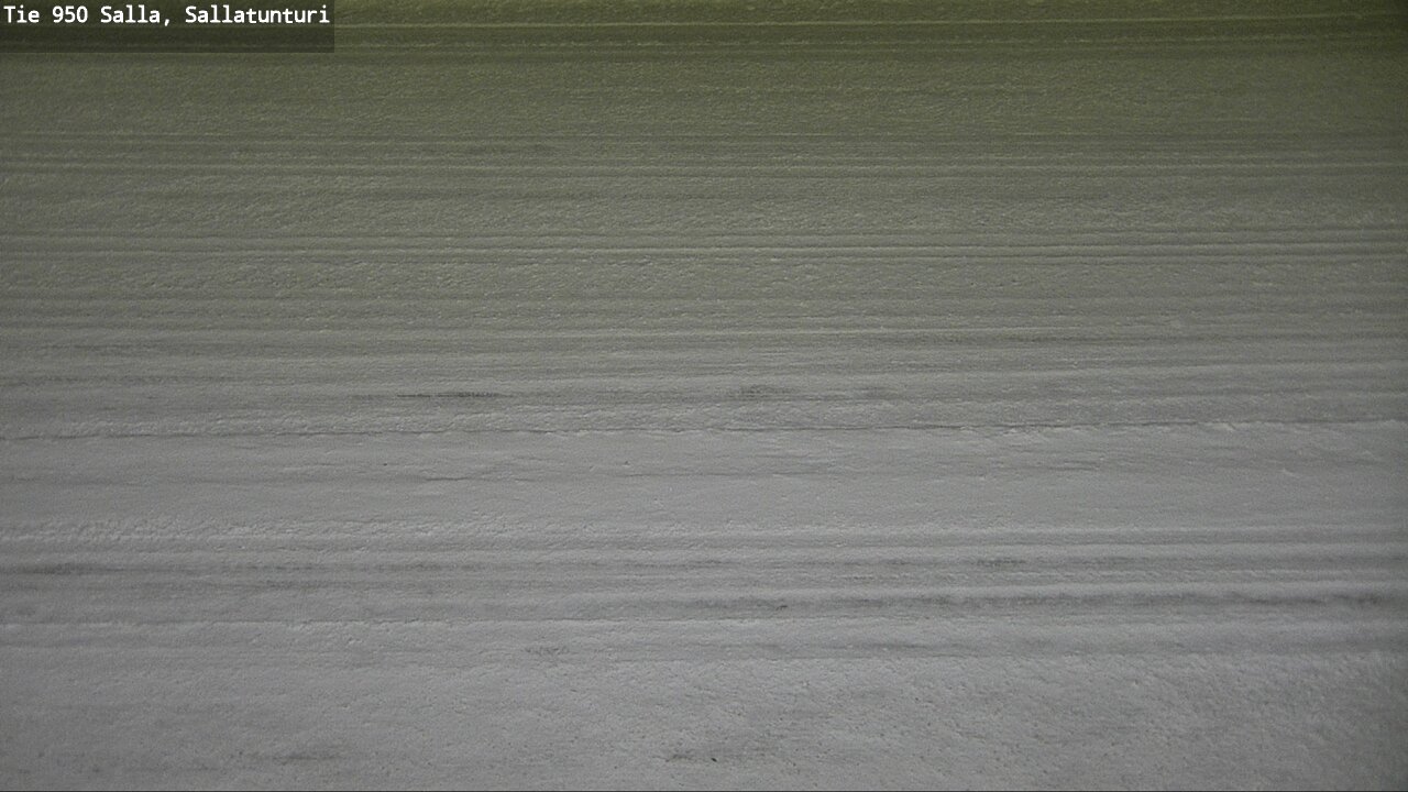 Weather Camera Image Road 950 Salla, Sallatunturi, Salla, Lappi