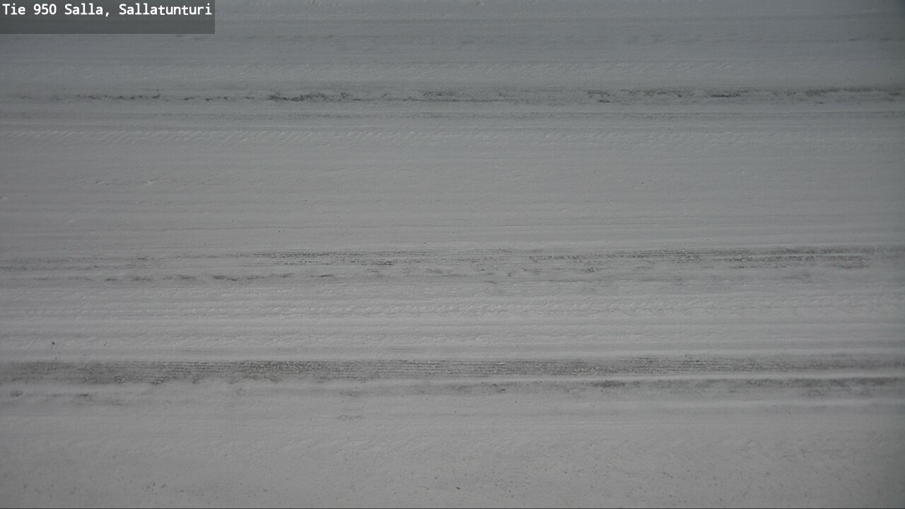 Weather Camera Image Road 950 Salla, Sallatunturi, Salla, Lappi