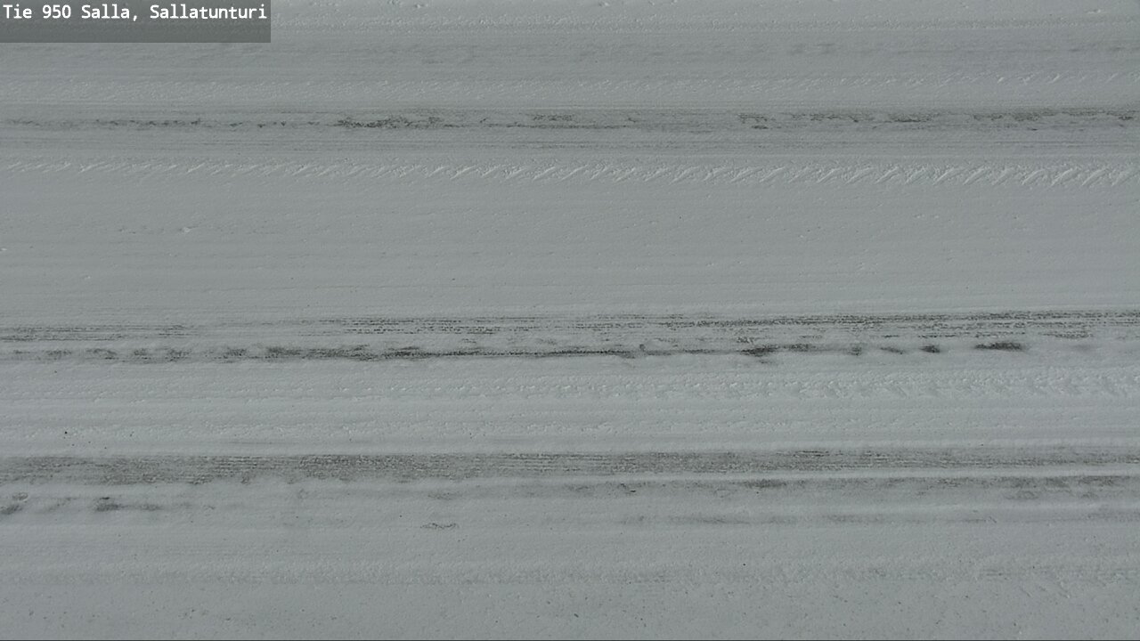 Weather Camera Image Road 950 Salla, Sallatunturi, Salla, Lappi