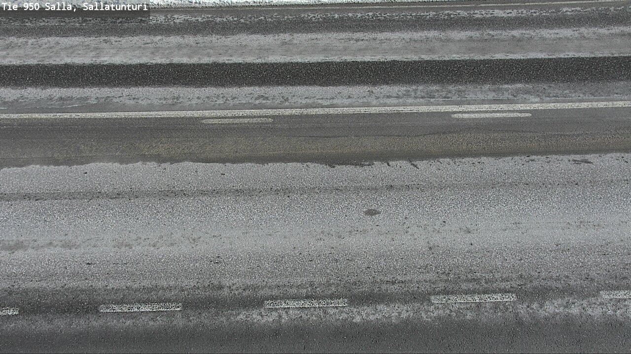 Weather Camera Image Road 950 Salla, Sallatunturi, Salla, Lappi