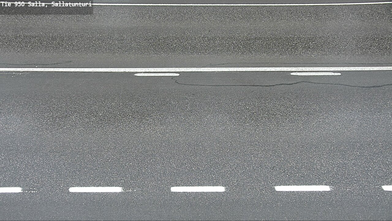Weather Camera Image Väg 950 Salla, Sallatunturi, Salla, Lappi