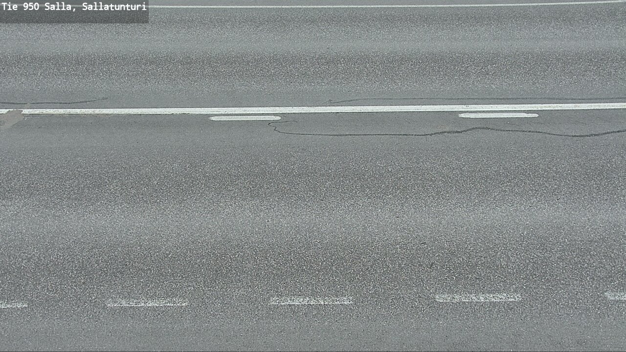 Weather Camera Image Väg 950 Salla, Sallatunturi, Salla, Lappi