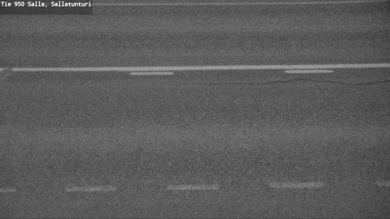 Weather Camera Image Road 950 Salla, Sallatunturi, Salla, Lappi