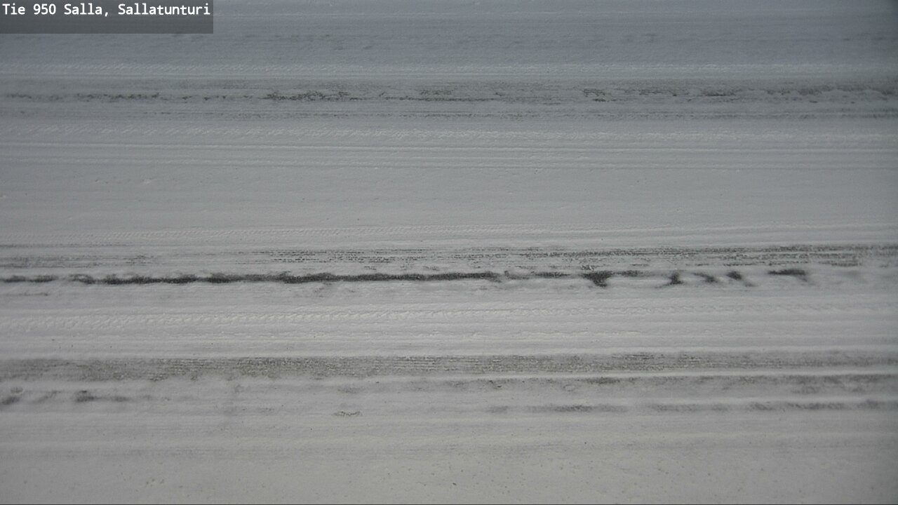Weather Camera Image Road 950 Salla, Sallatunturi, Salla, Lappi