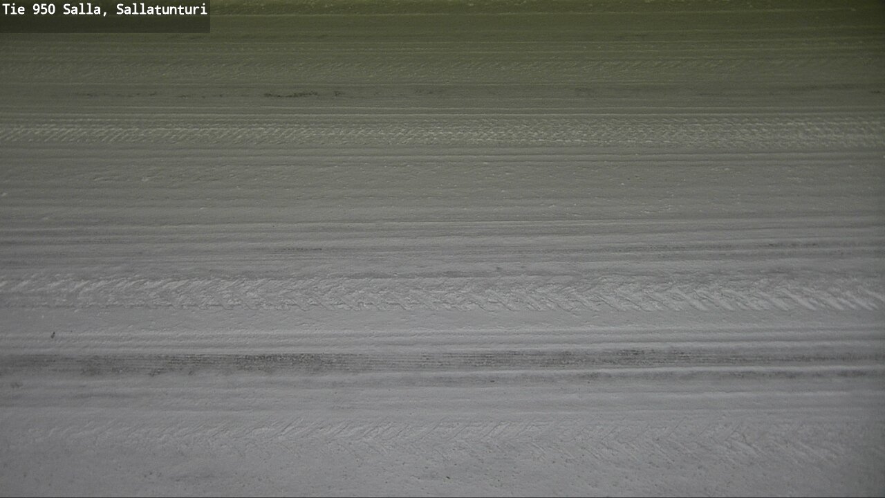 Weather Camera Image Road 950 Salla, Sallatunturi, Salla, Lappi