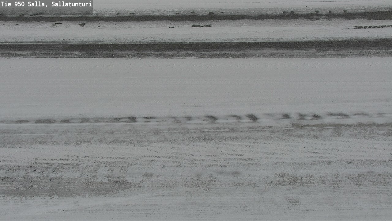 Weather Camera Image Road 950 Salla, Sallatunturi, Salla, Lappi