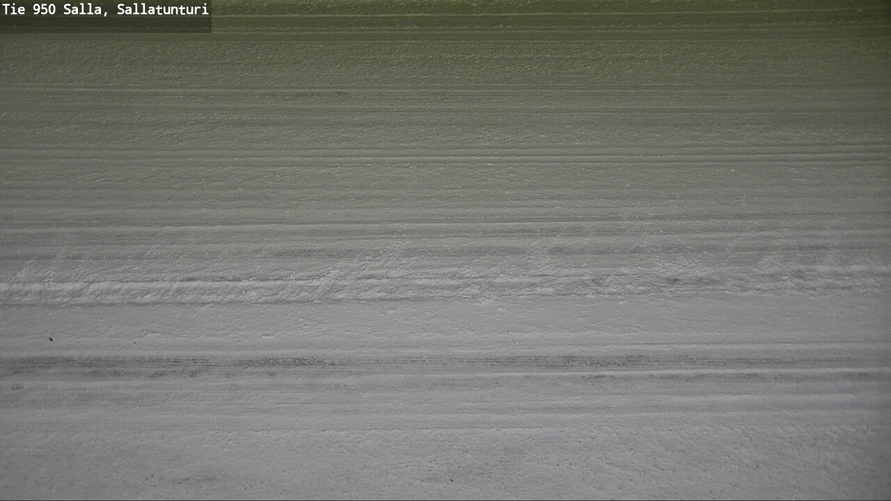 Weather Camera Image Road 950 Salla, Sallatunturi, Salla, Lappi