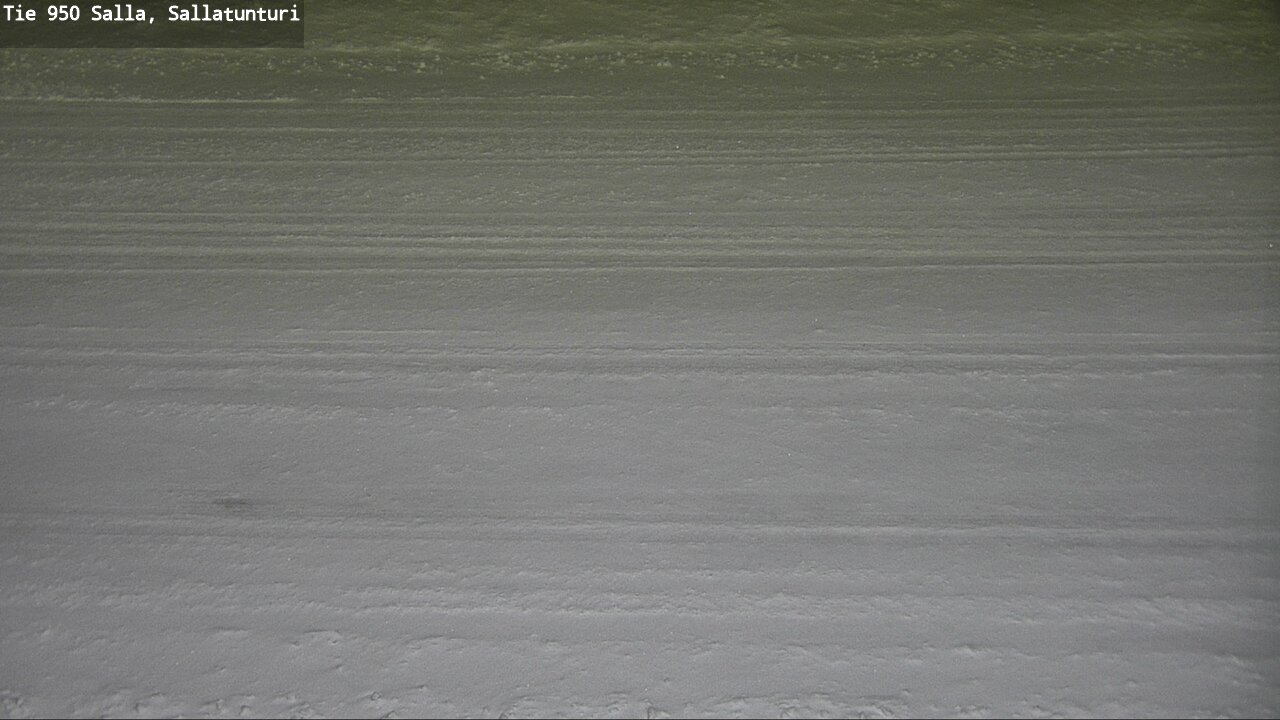 Weather Camera Image Road 950 Salla, Sallatunturi, Salla, Lappi
