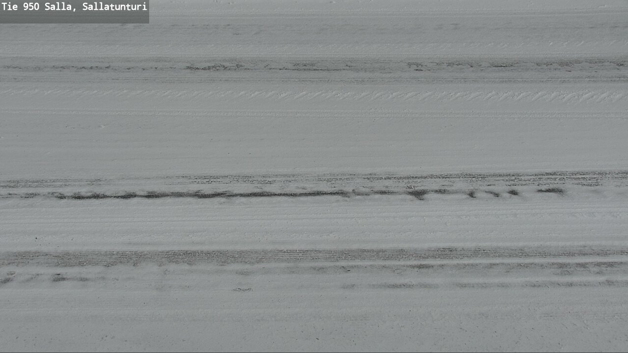 Weather Camera Image Road 950 Salla, Sallatunturi, Salla, Lappi