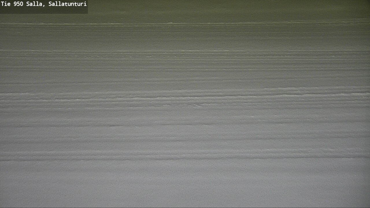 Weather Camera Image Road 950 Salla, Sallatunturi, Salla, Lappi