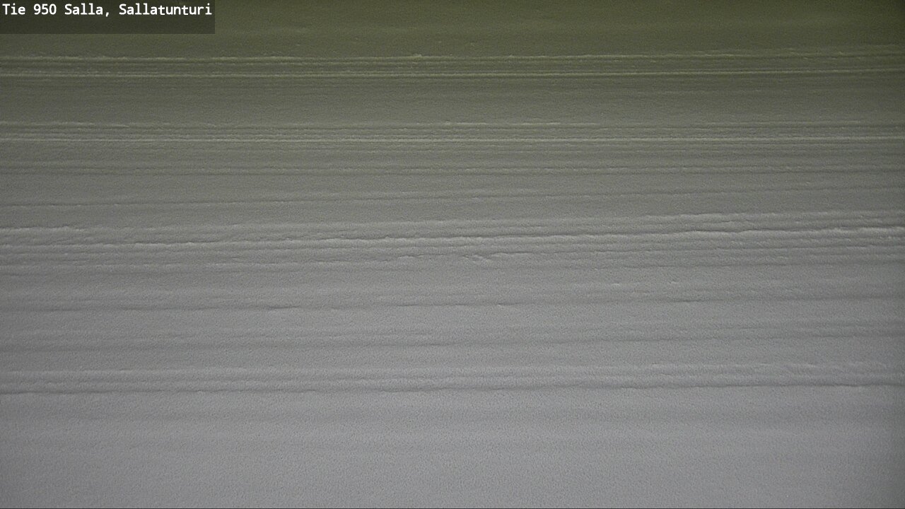 Weather Camera Image Road 950 Salla, Sallatunturi, Salla, Lappi