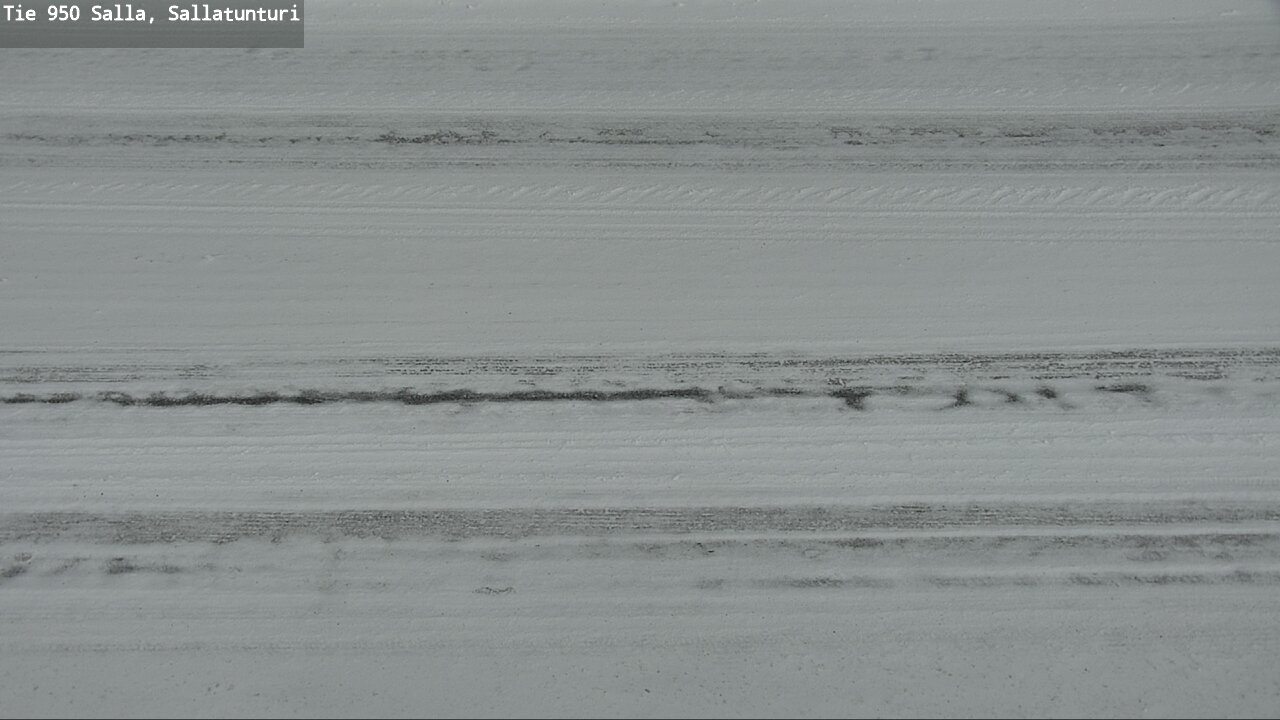 Weather Camera Image Road 950 Salla, Sallatunturi, Salla, Lappi