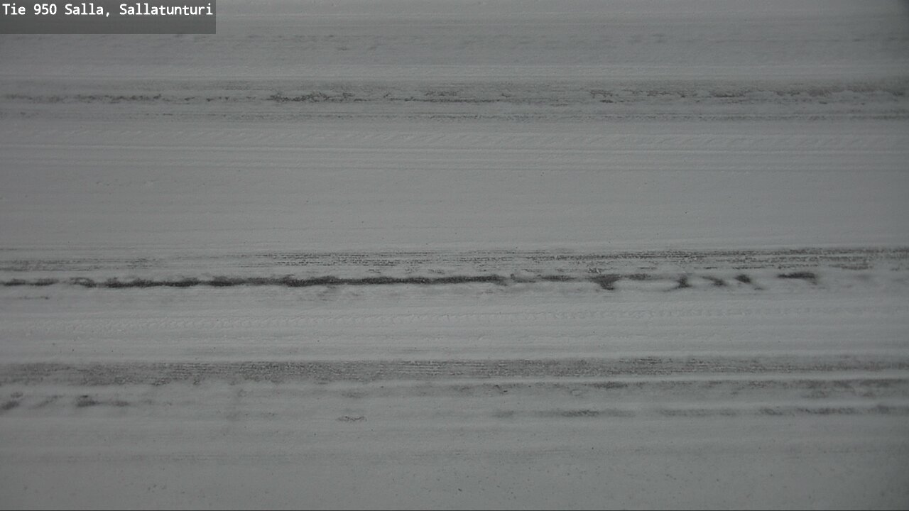 Weather Camera Image Road 950 Salla, Sallatunturi, Salla, Lappi
