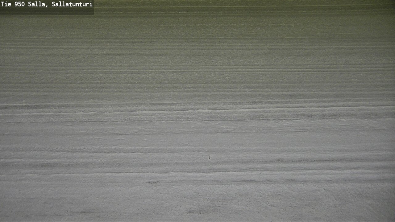 Weather Camera Image Road 950 Salla, Sallatunturi, Salla, Lappi